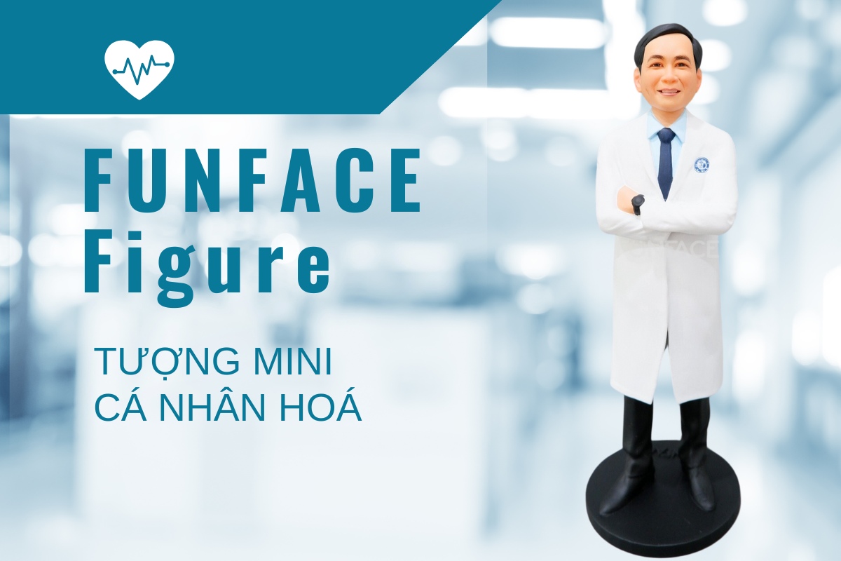 Tượng bác sĩ FunFace - Quà tặng tri ân ý nghĩa